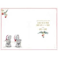 Girlfriend Verse Me to You Bear Christmas Card Extra Image 1 Preview